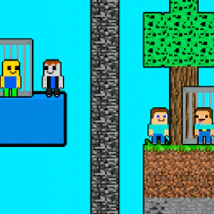 Save Obby and Noob Two-players Thumbnail