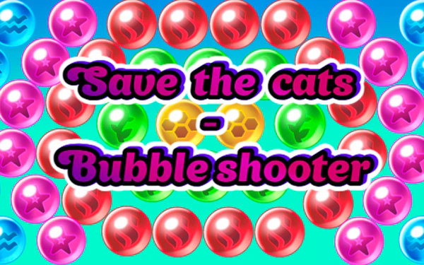 Save the cats – Bubble shooter