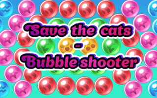 Save The Cats - Bubble Shooter game cover