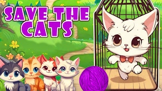 Save The Cats 🕹️ Play Now on GamePix