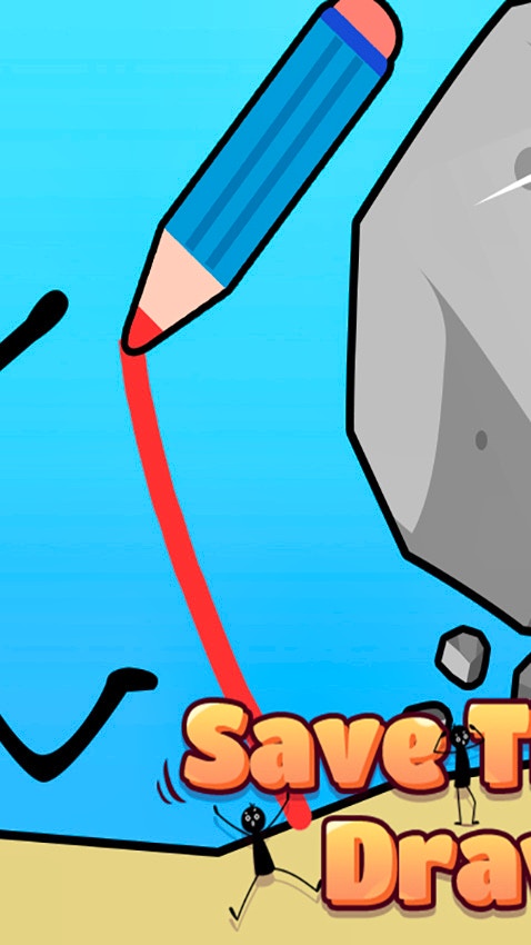 Save the Stick Draw Line