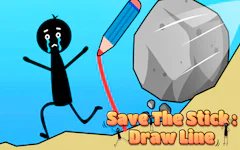 Save the Stick Draw Line