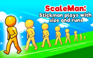 ScaleMan: Stickman plays with size and runs