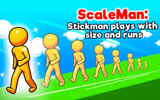 ScaleMan: Stickman plays with size and runs