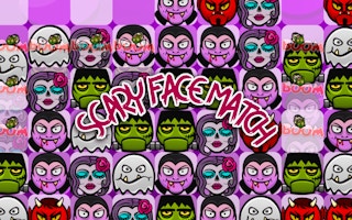 Scary Face Match game cover