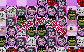 Scary Face Match game cover