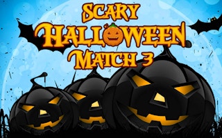 Scary Halloween Match 3 game cover