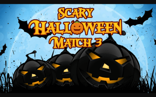 Scary Halloween Match 3 game cover