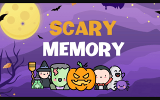 Scary Memory Halloween game cover
