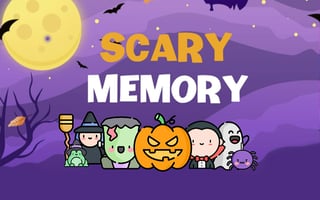 Scary Memory Halloween game cover