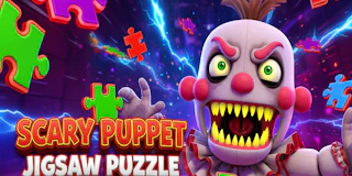 Scary Puppet Jigsaw Puzzle thumbnail