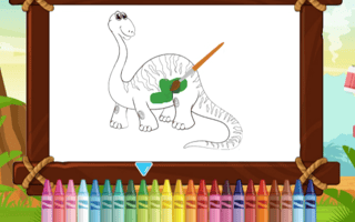 Scary Reptiles Coloring game cover