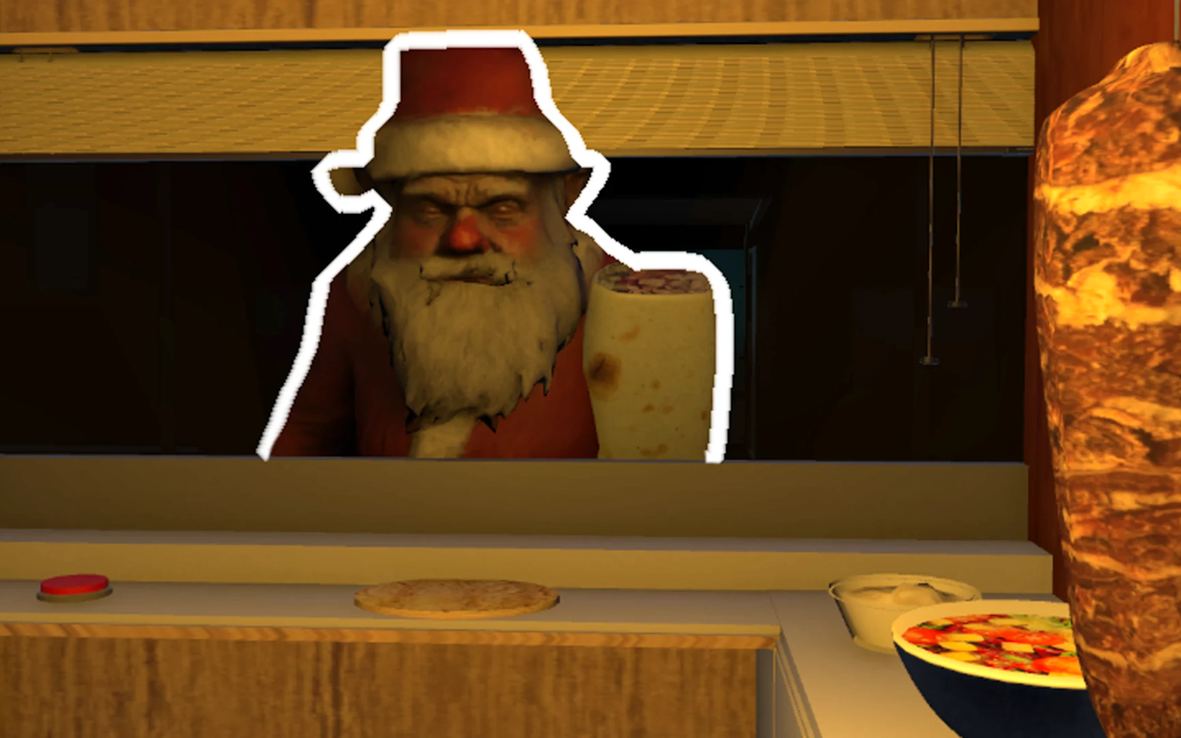 Scary Shawarma Kiosk the Anomaly