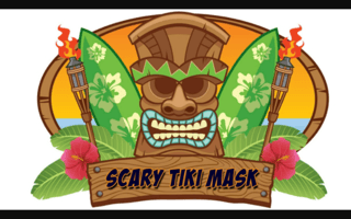 Scary Tiki Mask Memory game cover