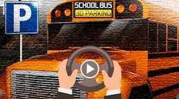 校车3D停车 (School Bus 3D Parking)