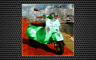 Scooter Bike Jigsaw game cover