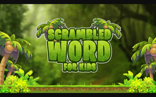 Scrambled Word For Kids game cover