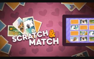 Scratch & Match - Animals game cover