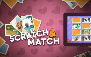 Scratch & Match - Animals game cover