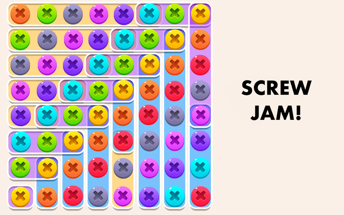 Play Screw Jam — free online Puzzle game