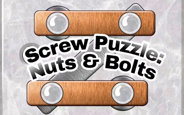 Screw Puzzle Nuts And Bolts