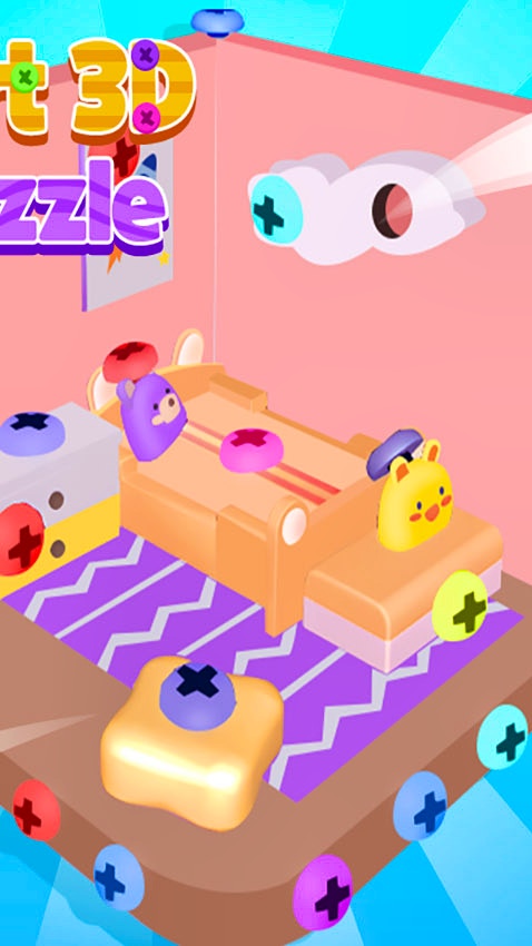 Screw Sort 3D Screw Puzzle