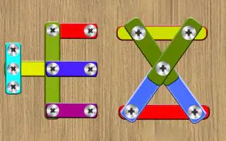 Screw Sort: Screw Pin Puzzle