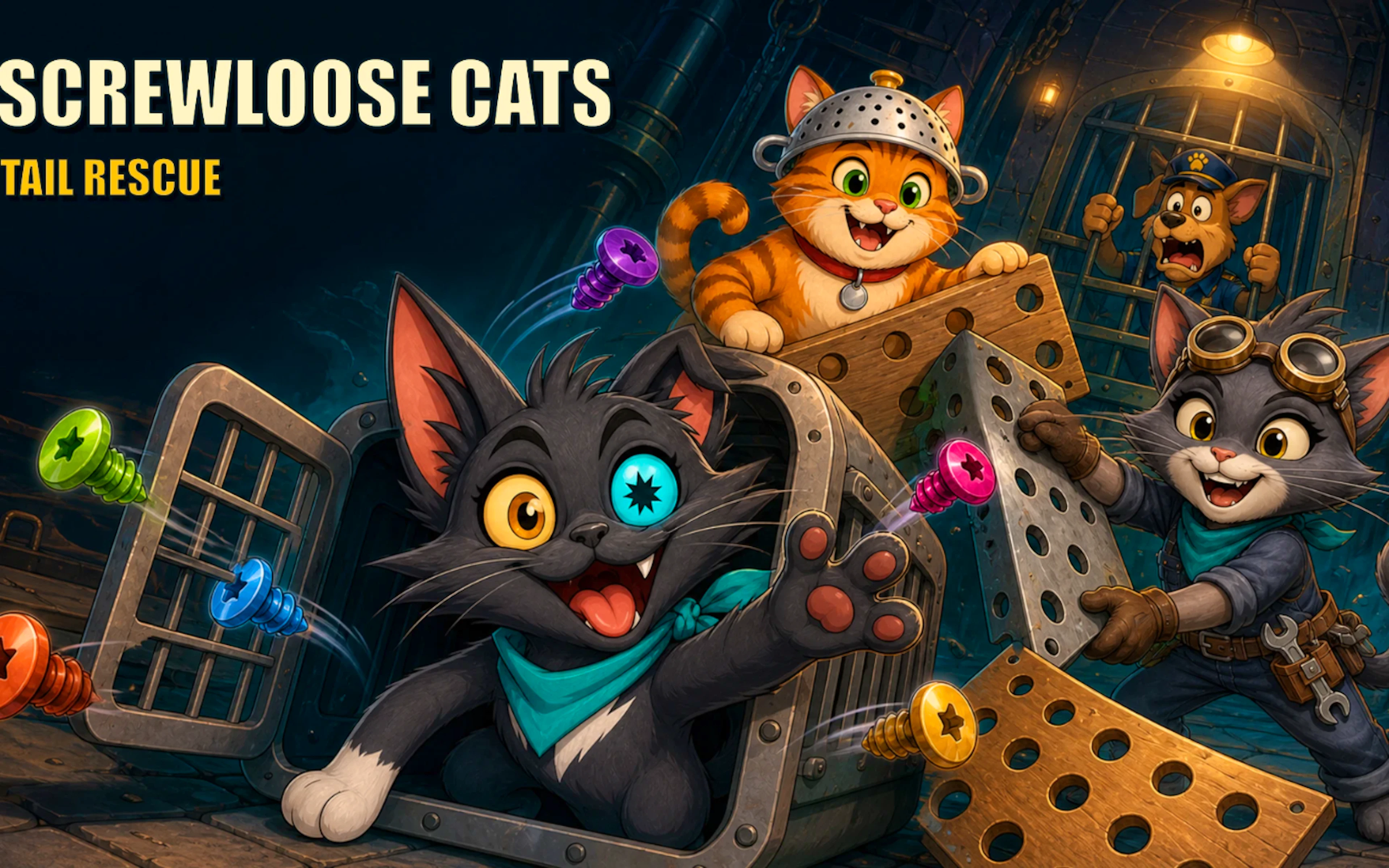Screwloose Cats: Tail Rescue
