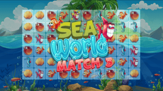 Sea World Match 3 game cover