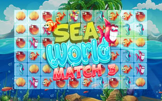 Sea World Match 3 game cover