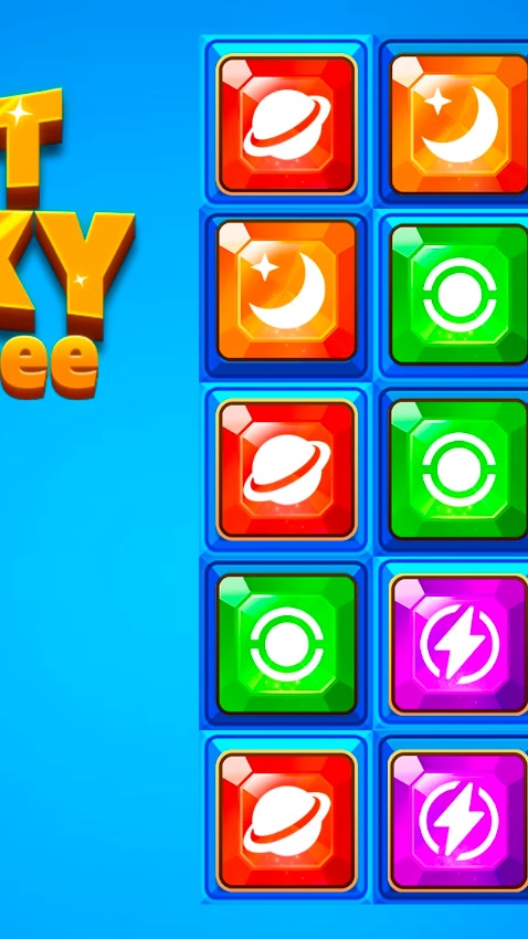 Secret Galaxy. Match-three