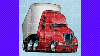 Semi Trucks Jigsaw game cover