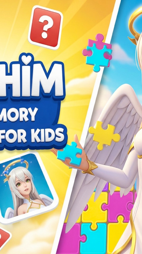 Seraphim Anime Memory & Card Game for Kids