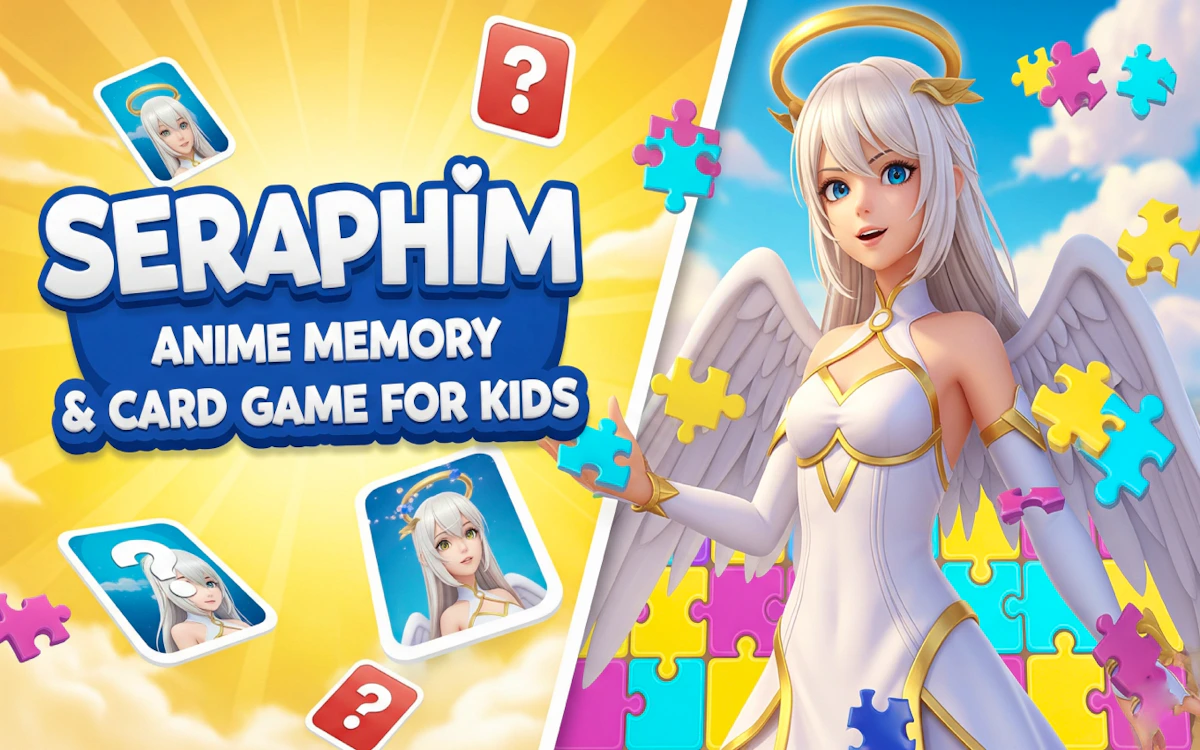 Play Seraphim Anime Memory & Card Game for Kids — free online Memory game