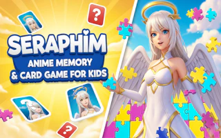 Seraphim Anime Memory & Card Game for Kids - Cute anime characters memory match
