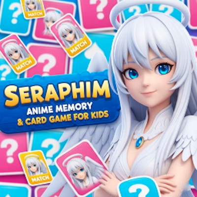 Seraphim Anime Memory & Card Game for Kids By Gamepix