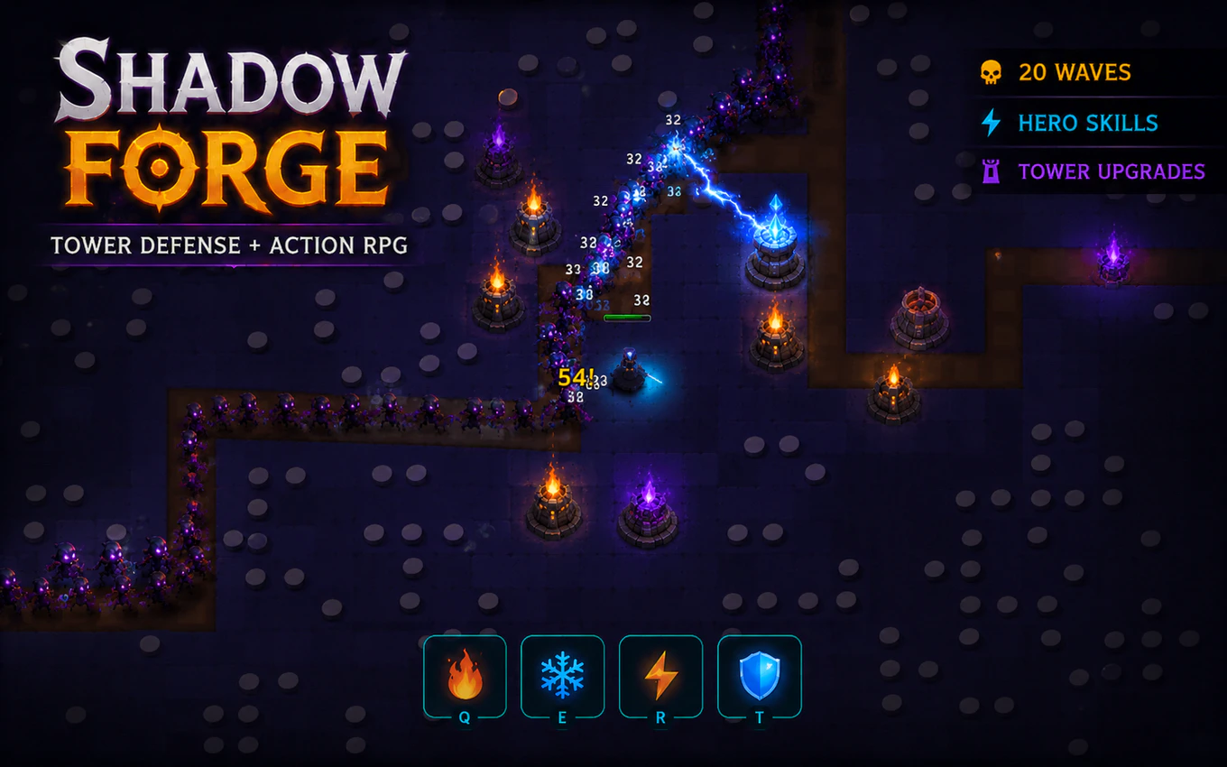 Shadow Forge - Tower Defense