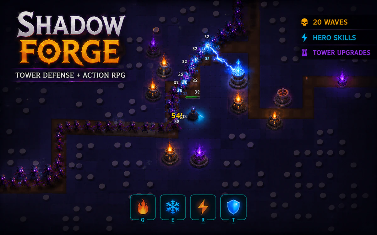 Shadow Forge - Tower Defense game thumbnail