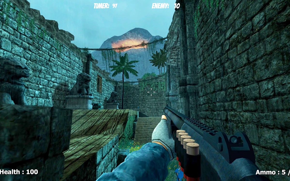 Play Shadow Soldier Revenge of the Ruins — free online First Person Shooter game