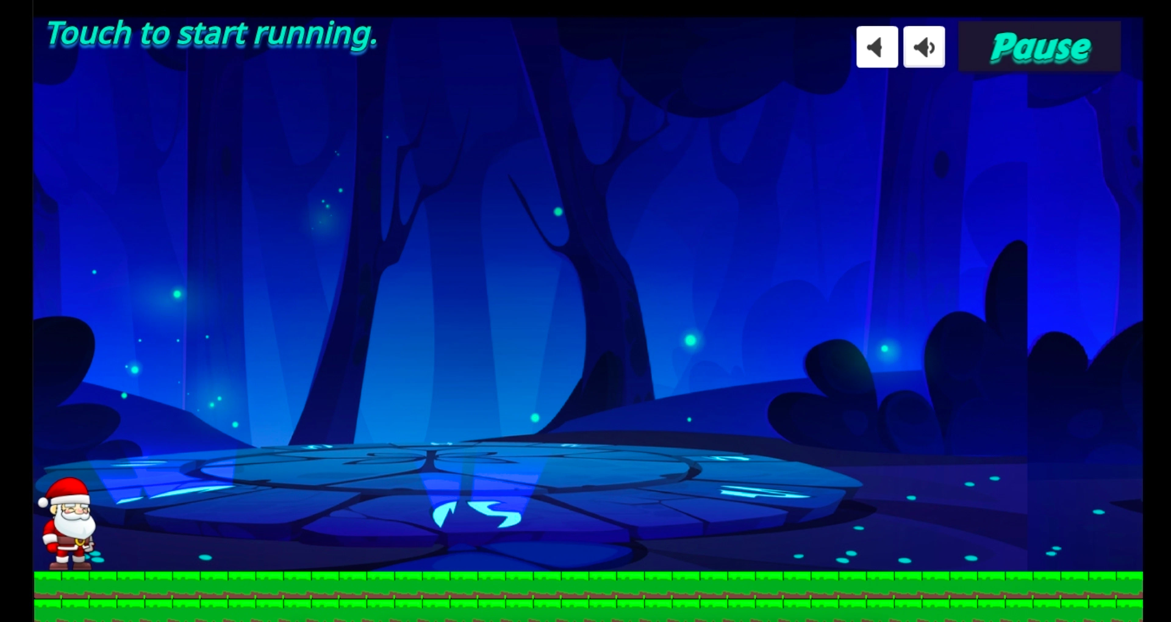 Santa Runner 2D