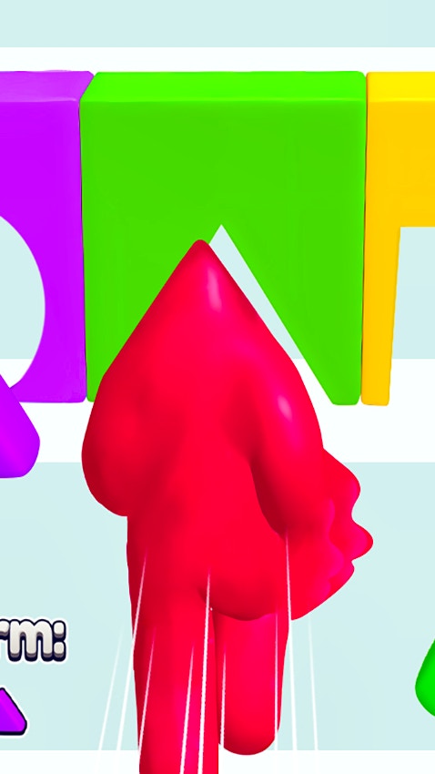 Shape Transform Blob Racing