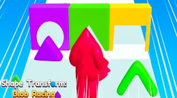 Shape Transform Blob Racing