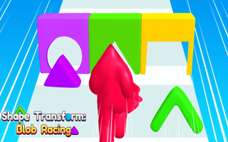 Shape Transform Blob Racing game cover