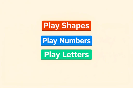 Shapes Numbers Letters