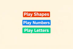 Shapes Numbers Letters