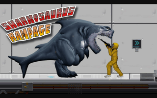 Sharkosaurus Rampage game cover