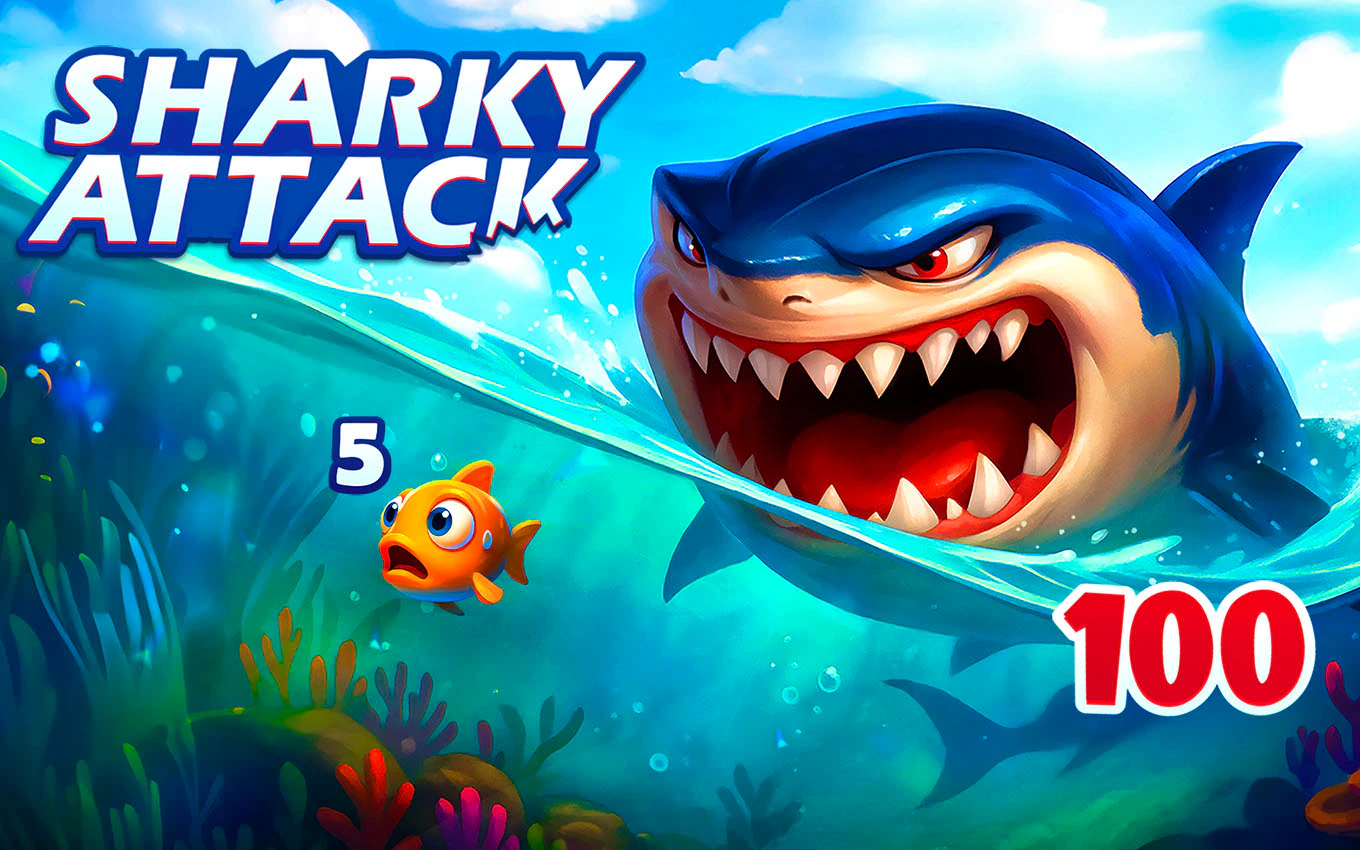 Play Sharky Attack online free