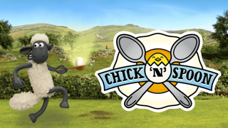 Shaun The Sheep: Chick'n'spoon game cover