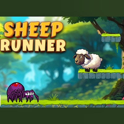 Sheep Runner By Gamepix