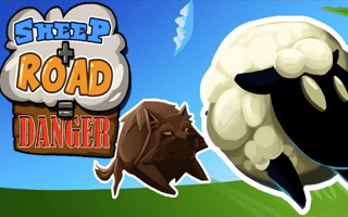 Sheep + Road = Danger game cover